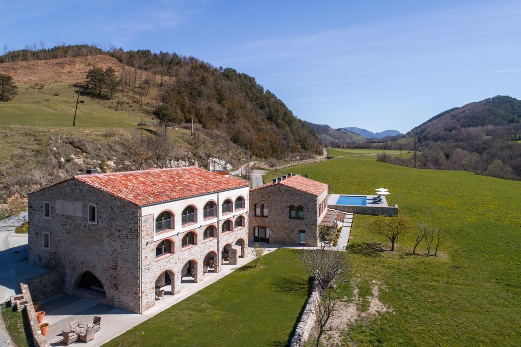 Les Planes Del Grau Hotel Sant Joan de les Abadesses Bagian luar foto